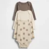 Bodys en coton bio « Baby First Favorites » (lot de 3)