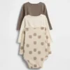 Bodys en coton bio « Baby First Favorites » (lot de 3)