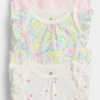 Bodys en coton bio « Baby First Favorites » (lot de 3)