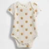 Bodys en coton bio « Brannan Bear » de la collection « Baby First Favorites »