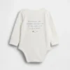 Bodys en coton bio Winnie l'ourson pour bébé