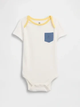 Bodys en coton biologique « Baby First Favorites »