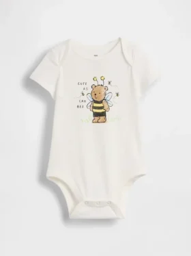 Bodys en coton biologique « Baby First Favorites »