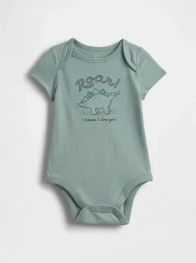 Bodys en coton biologique « Baby First Favorites »