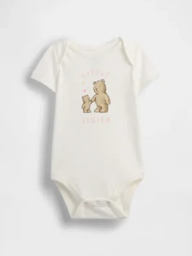 Bodys en coton biologique « Baby First Favorites »