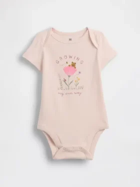 Bodys en coton biologique « Baby First Favorites »