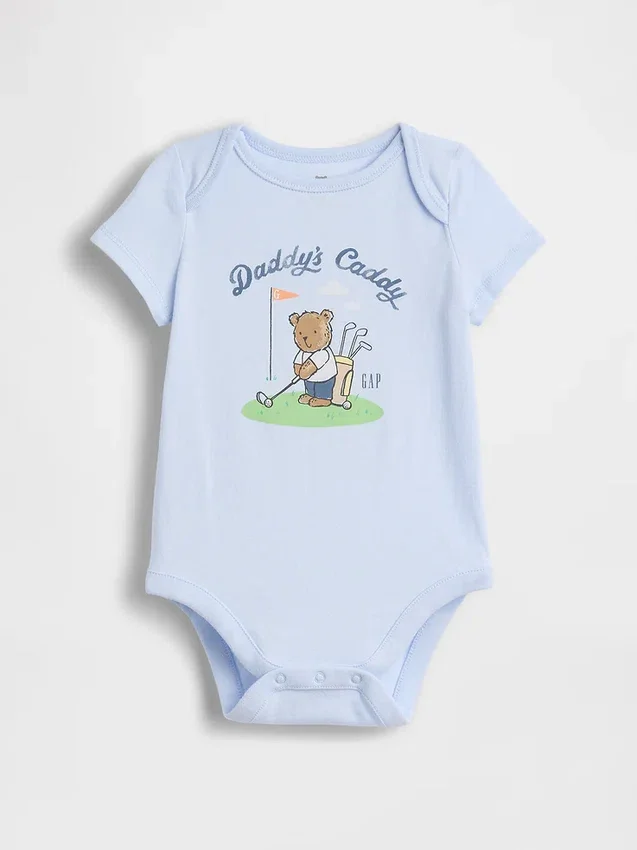 Bodys en coton biologique « Baby First Favorites »