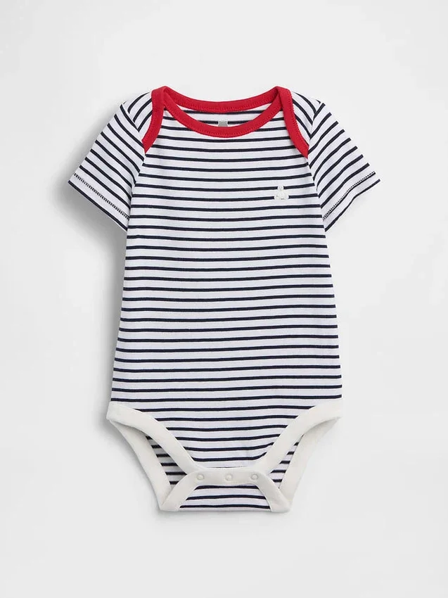 Bodys en coton biologique « Baby First Favorites »