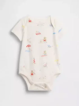 Bodys en coton biologique « Baby First Favorites »
