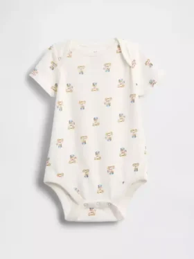 Bodys en coton biologique « Baby First Favorites »
