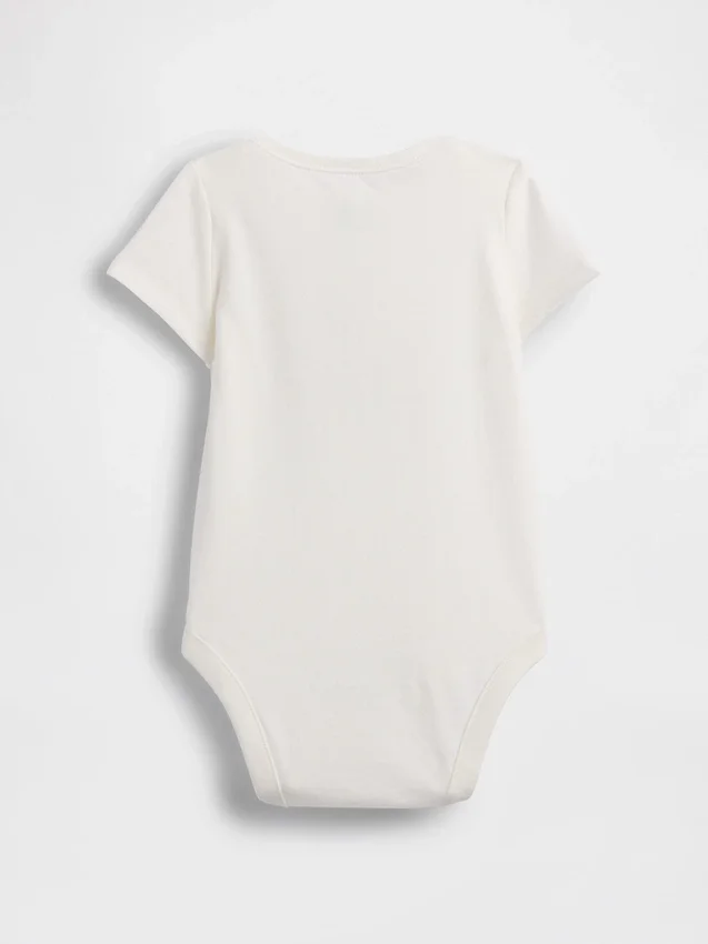 Bodys en coton biologique « Baby First Favorites »