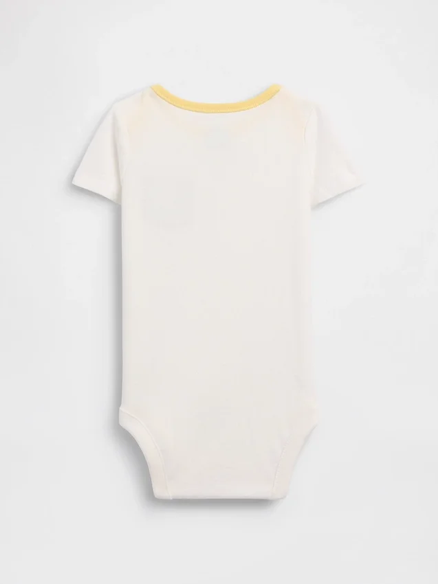 Bodys en coton biologique « Baby First Favorites »