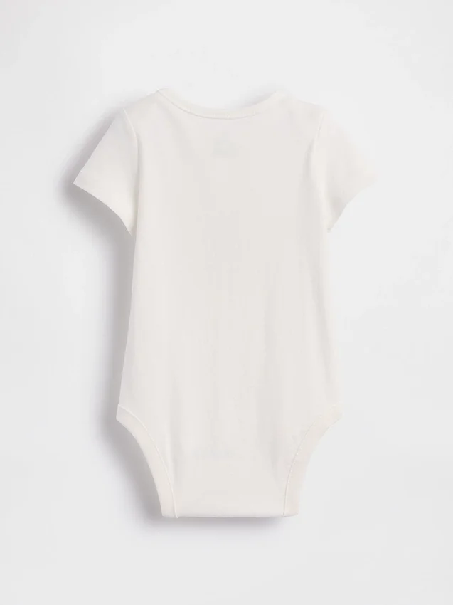Bodys en coton biologique « Baby First Favorites »