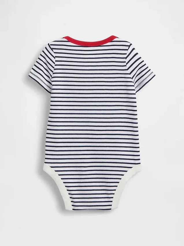 Bodys en coton biologique « Baby First Favorites »
