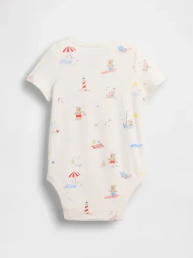 Bodys en coton biologique « Baby First Favorites »