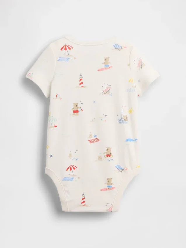 Bodys en coton biologique « Baby First Favorites »
