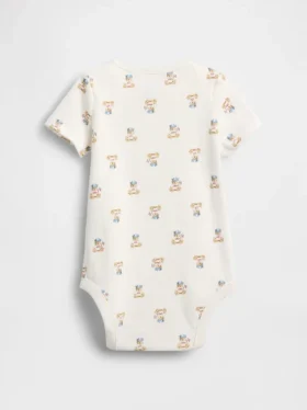 Bodys en coton biologique « Baby First Favorites »