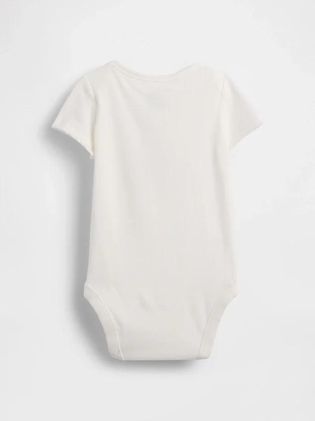 Bodys en coton biologique « Baby First Favorites »