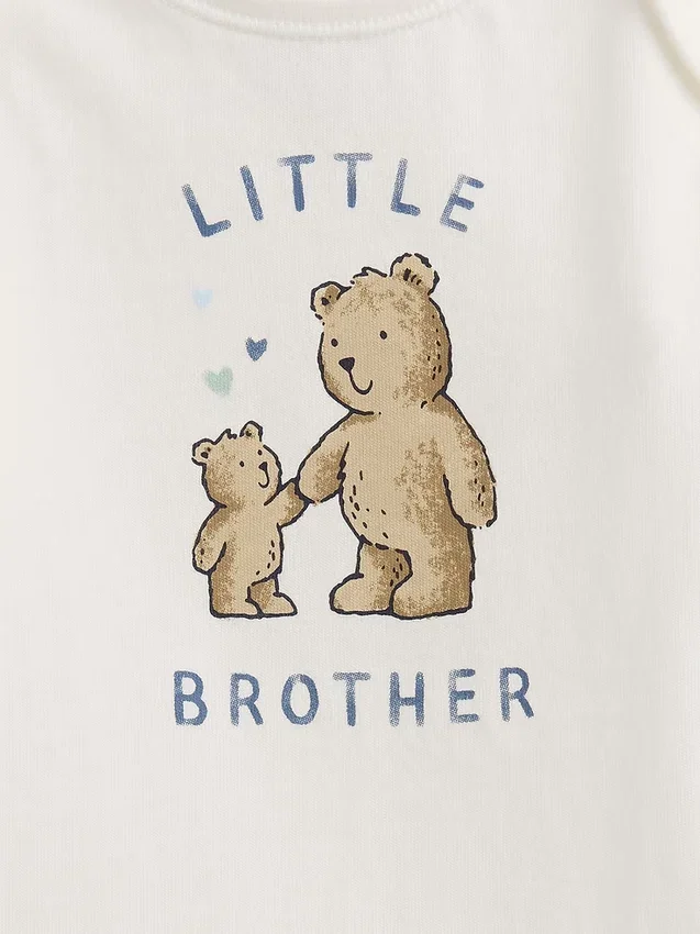 Bodys en coton biologique « Baby First Favorites »