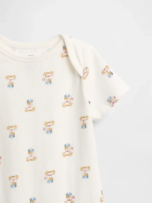 Bodys en coton biologique « Baby First Favorites »
