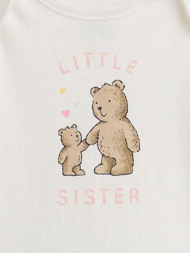 Bodys en coton biologique « Baby First Favorites »