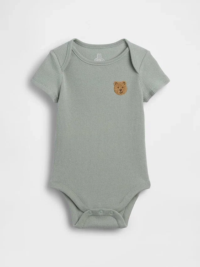 Bodys en maille gaufrée « Baby First Favorites »