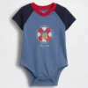 Bodys imprimés en coton bio « Baby First Favorites »