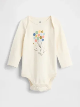 Bodys imprimés en coton bio « Baby First Favorites »