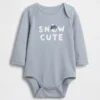 Bodys imprimés en coton bio « Baby First Favorites »