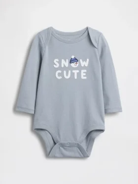 Bodys imprimés en coton bio « Baby First Favorites »