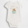 Bodys imprimés en coton bio « Baby First Favorites »
