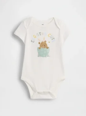 Bodys imprimés en coton bio « Baby First Favorites »