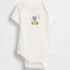 Bodys imprimés en coton bio « Baby First Favorites »