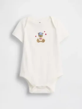 Bodys imprimés en coton bio « Baby First Favorites »