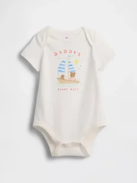 Bodys imprimés en coton bio « Baby First Favorites »