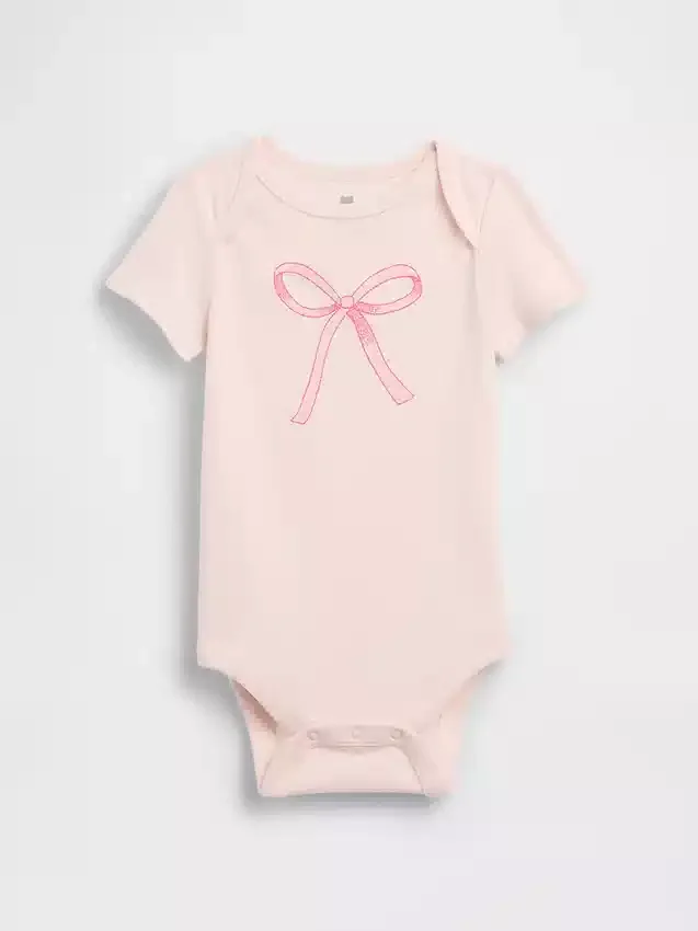 Bodys imprimés en coton bio « Baby First Favorites »