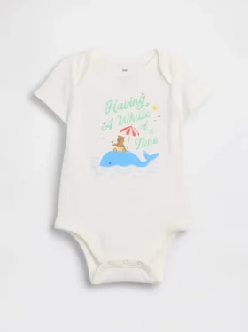 Bodys imprimés en coton bio « Baby First Favorites »