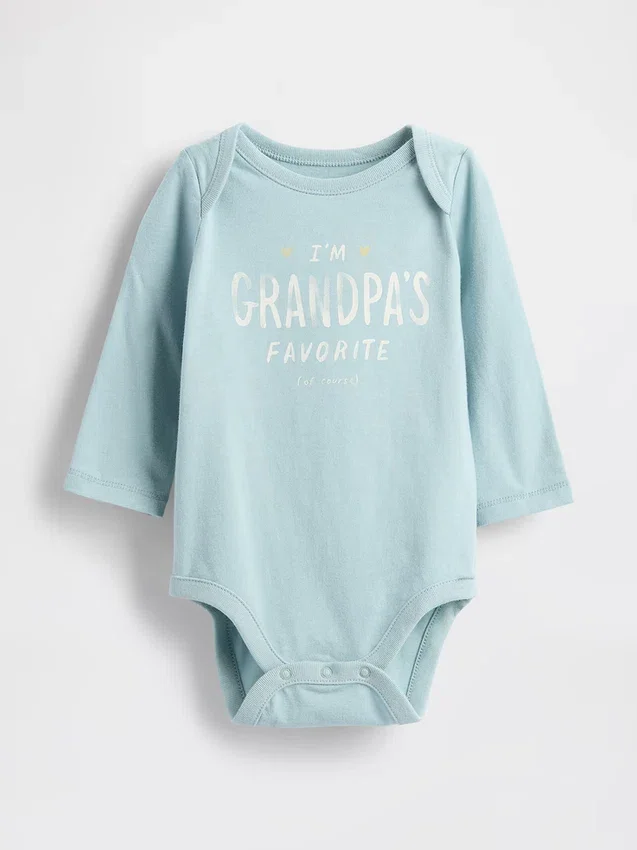 Bodys imprimés en coton bio « Baby First Favorites »