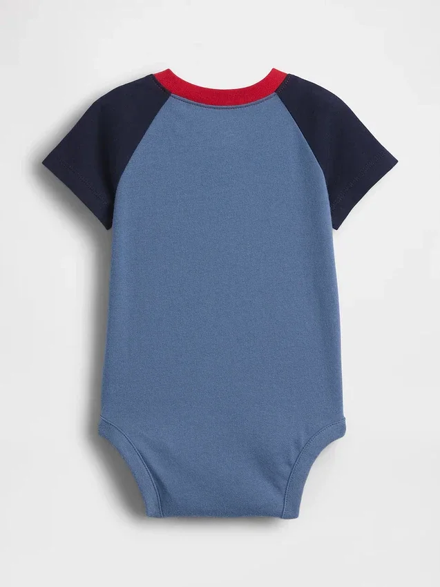 Bodys imprimés en coton bio « Baby First Favorites »