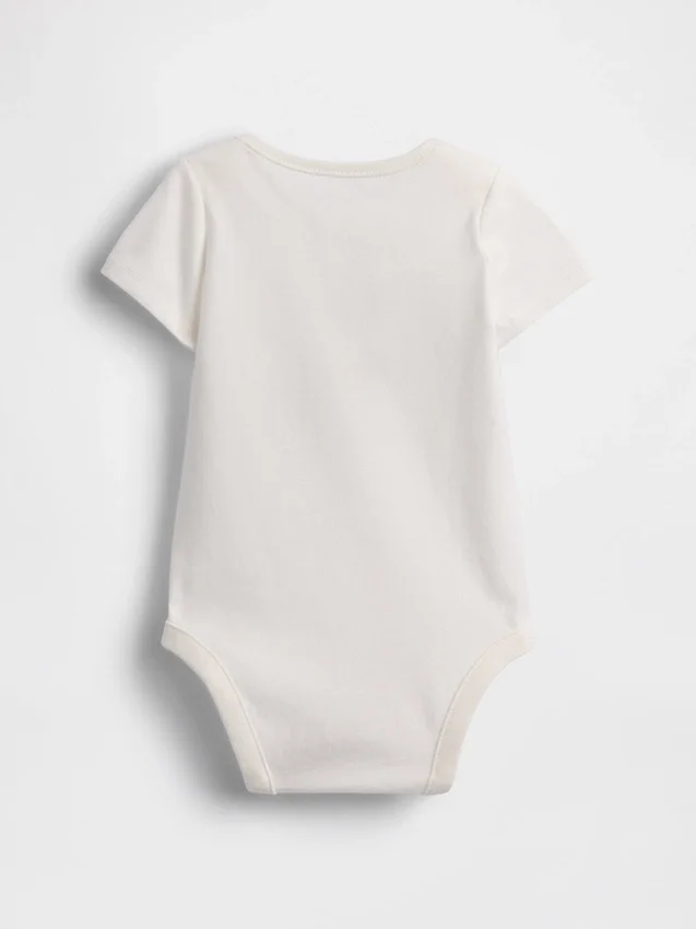 Bodys imprimés en coton bio « Baby First Favorites »