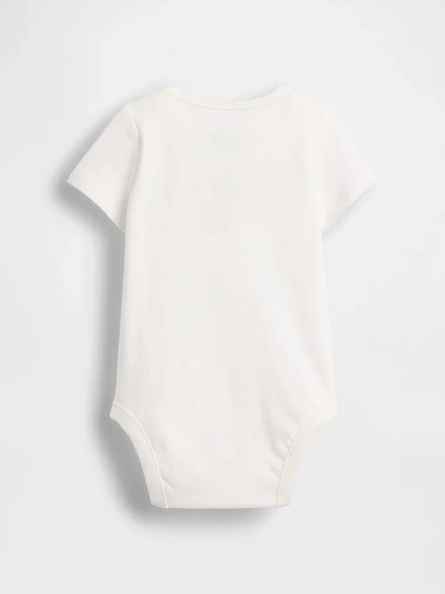 Bodys imprimés en coton bio « Baby First Favorites »