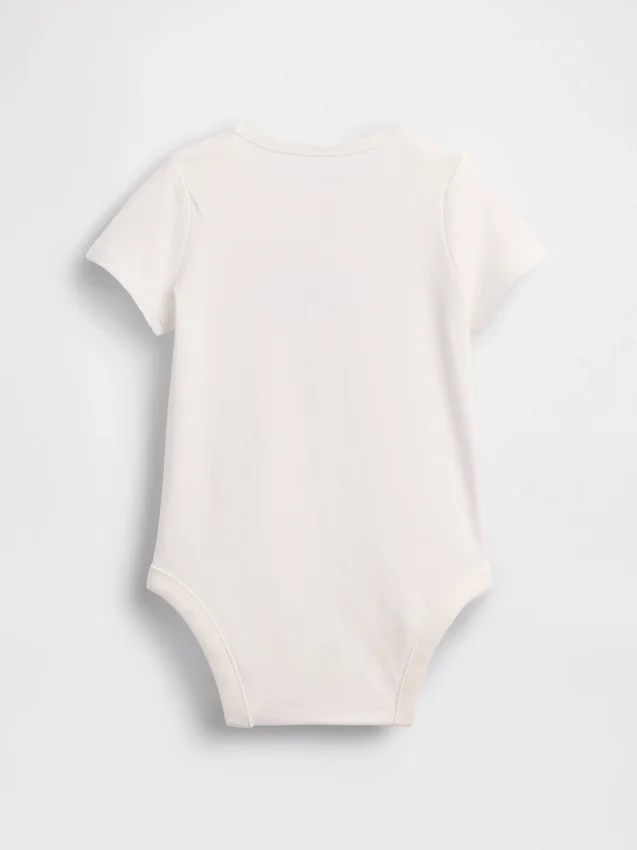Bodys imprimés en coton bio « Baby First Favorites »