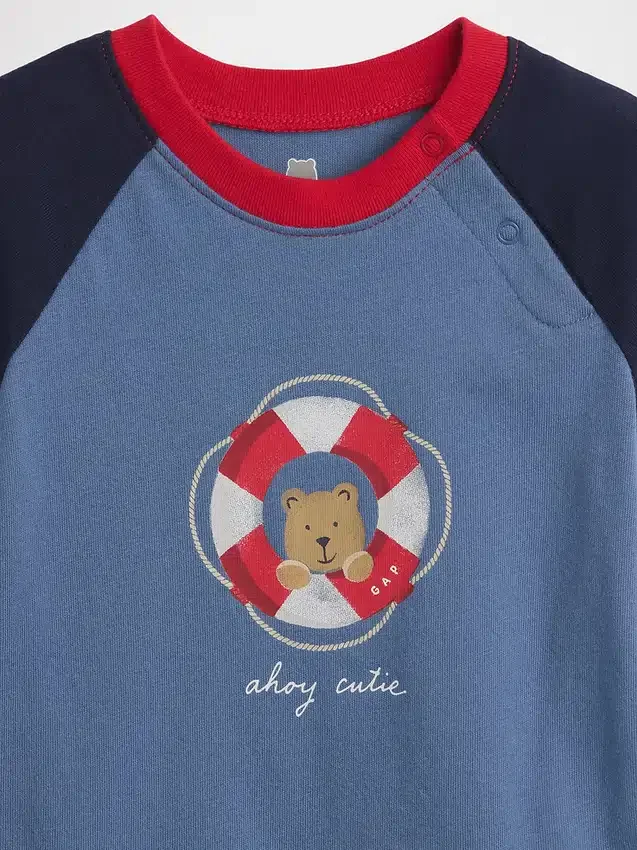 Bodys imprimés en coton bio « Baby First Favorites »
