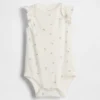 Bodys à manches flottantes en coton bio « Baby First Favorites »