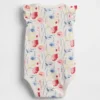 Bodys à manches flottantes en coton bio « Baby First Favorites »