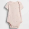Bodys à nœud en coton bio « Baby First Favorites »