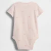 Bodys à nœud en coton bio « Baby First Favorites »
