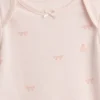 Bodys à nœud en coton bio « Baby First Favorites »