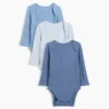 Bodys à poche Tinyrib « Baby First Favorites » (lot de 3)