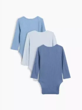 Bodys à poche Tinyrib « Baby First Favorites » (lot de 3)